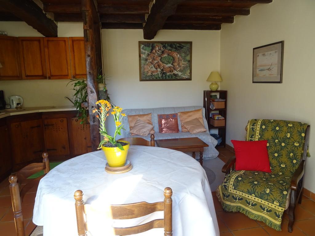 La Maison Des Cornieres Fources Bagian luar foto